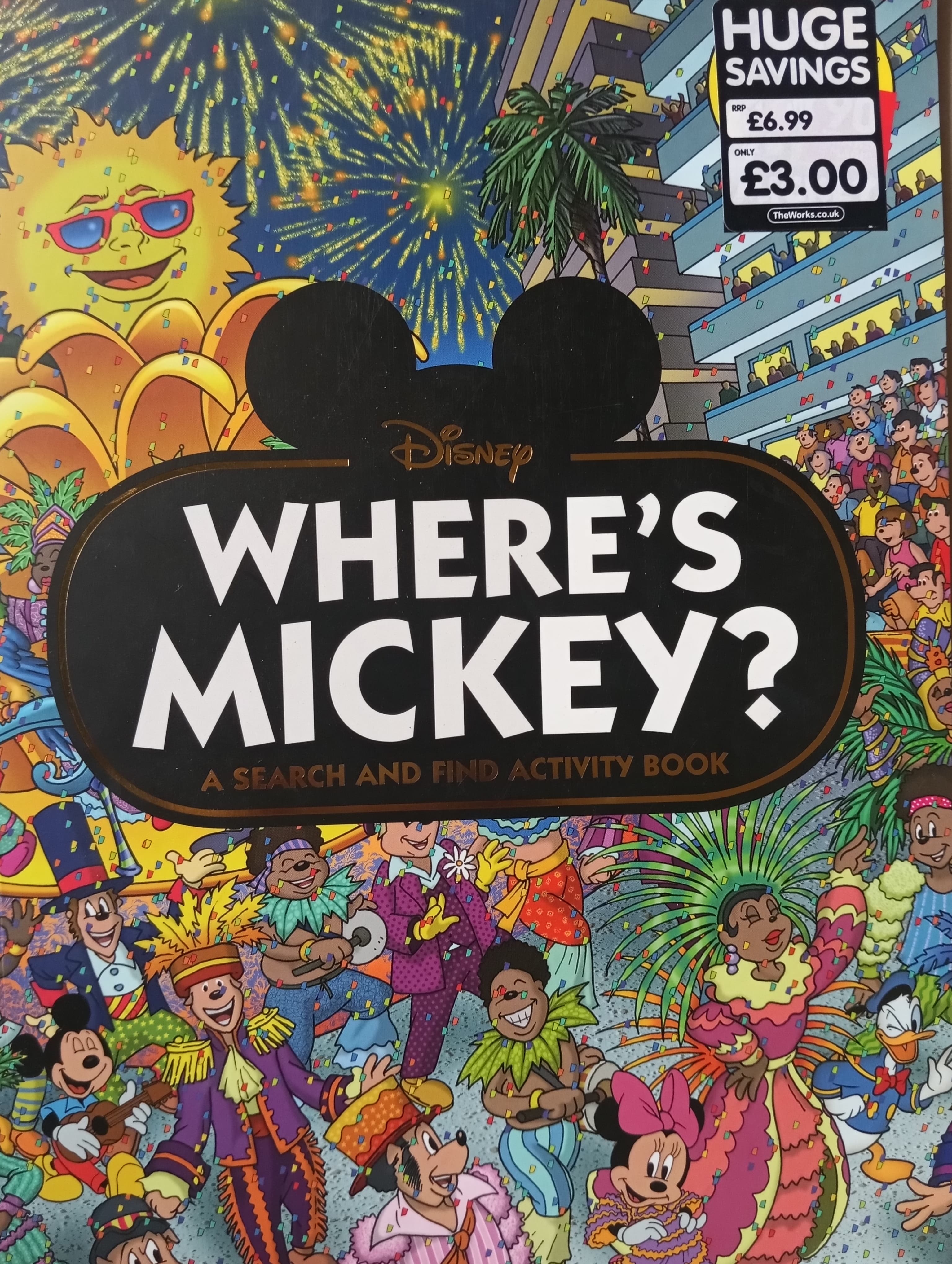 Where's Mickey? A Search and Find activity Book
