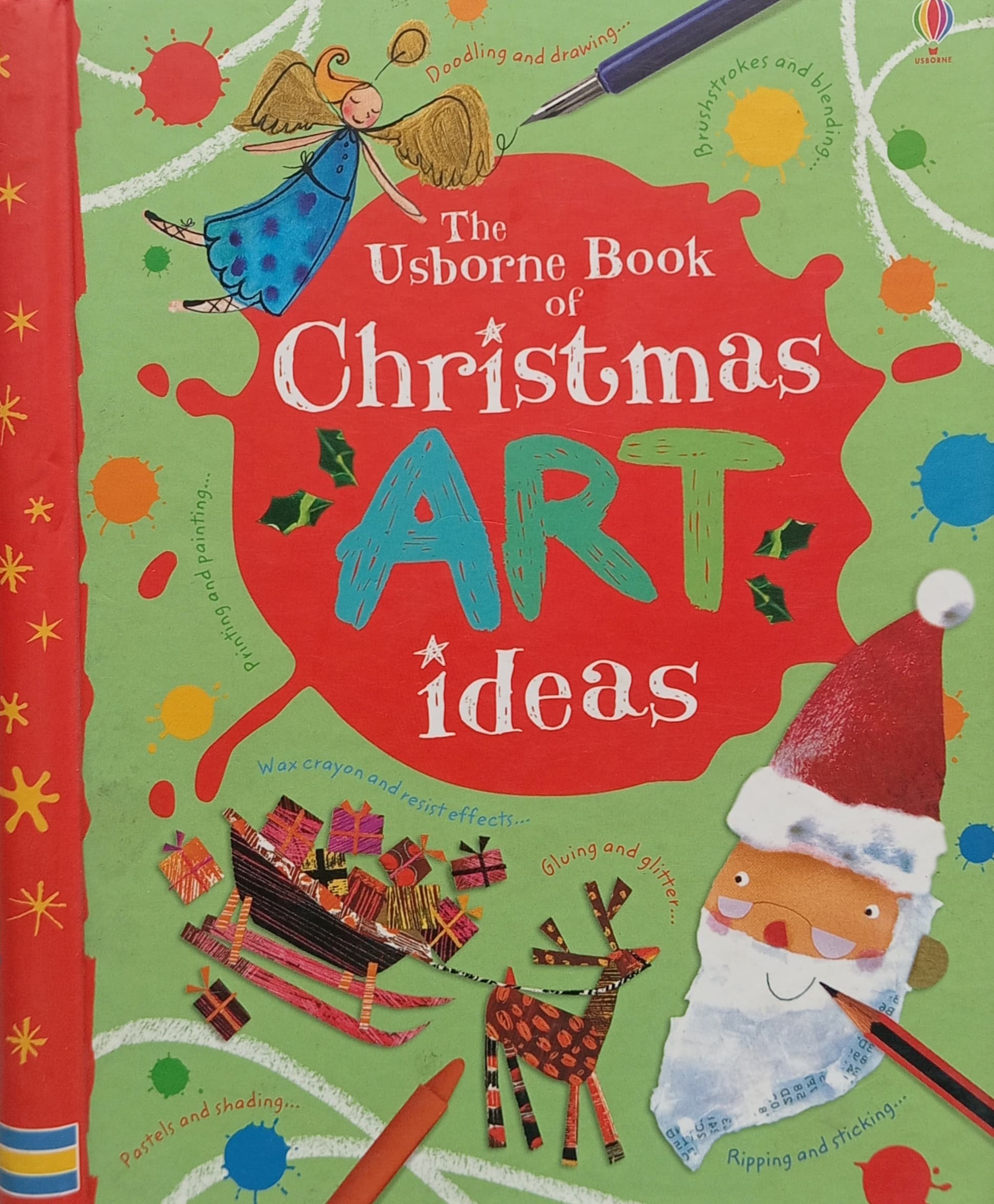 THE USBORNE BOOK OF CHRISTMAS ART IDEAS